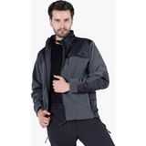 Yıldırımlar OWL Omuz ve Dirsek Takviyeli Polar Ceket - Gri Melanj