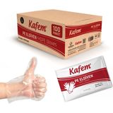 Yıldırımlar Pe Extra Tek Kullanımlık Şeffaf Eldiven 100 Lü x 100 Paket - belirtilmemiş