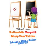 Yıldırım's Home Katlanabilir Manyetik Yazı Tahtası - 100x45