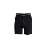 Yıldız 111 Siyah Likralı Uzun Boxer
