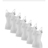 Yıldız 2360 Bayan Bambu Ip Askılı Atlet 3 Adet - Beyaz - 2XL