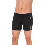 Yıldız 3'lü Erkek Arabiyeli Çizgili Modal Boxer (Siyah, 2XL)