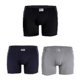 Yıldız 3'lü Yildiz 105-106-107-108 Erkek Modal Biyeli Boxer - Çok Renkli - 2XL