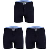 Yıldız 3'lü Yıldız Erkek Havlu Bel Penye Boxer - M - Lacivert