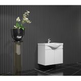Yıldız 55 Banyo Alt Dolap Beyaz Mdf Beyaz