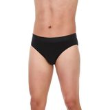 Yıldız 66 Erkek Siyah Modal Iz Yapmaz Kemerli Slip Külot 1 Adet - 2XL