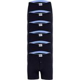 Yıldız 6'lı Erkek Havlubel Düğmeli Penye Boxer - S - Lacivert