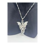 Yıldız Accessory Gümüş Kaplama Zirkon Taşlı Akşam Yıldızı Evenstar - Arwen Kolye Lord of the Rings Kolye