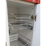 Yıldız Aks Tandem Kısmi Açılım Frenli Raylı Metal Tel Çekmece - 50cm Kapak
