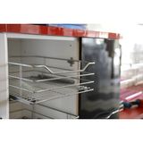 Yıldız Aks Tandem Kısmi Açılım Frenli Raylı Metal Tel Çekmece - 60cm Kapak