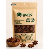 Yıldız Anason 55 gr | Elenmiş ve Doğal | Aromatik Baharat & Çay | %100 Organik Yıldız Anason
