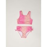 Yıldız baskılı kız çocuk bikini takım DB200737BT