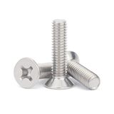 Yıldız Başlı YHB Vida Matkap Uçlu Havşa Başlı Metrik Vida Galvaniz Kaplama Montaj Vidası (20, M5x40)