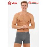 Yıldız Çamaşır 38 Erkek Premium Füme Modal Pamuklu Likralı Terletmez Rahat Klasik Boxer