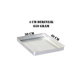 Yıldız çelik Alüminyum Baklava Börek Fırın Tepsisi 30*40*4 Cm 600 gram