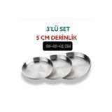 Yıldız çelik Alüminyum Baklava Börek Tepsisi 38-40-42cm