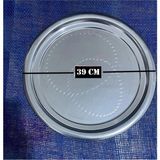 Yıldız Çelik Paslanmaz Krom Çay ve Servis Tepsisi 39 cm