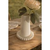 YILDIZ DECOR Dekoratif Vazo Seti, Büyük Boy Vazo, Bubble Tabak, Bohem Vazo, Iskandinav Vazo 19 cm
