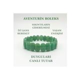 Yıldız Doğal Taş Aventurin Doğal Taş Roleks Bileklik