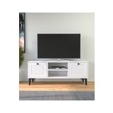 Yıldız Elegance Tv Ünitesi Panjur Kapaklı Mat Beyaz PTV_1200