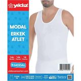 Yıldız Erkek Modal Askılı Atlet 71/74 - 6 Adet - L - Siyah
