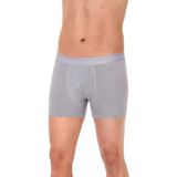 Yıldız Erkek Modal Likralı Boxer 37/42 - 6 Adet - Gri - S
