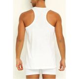 Yıldız Erkek Modal Likralı Spor Atlet 77/79 - 6 Adet - 2XL - Beyaz