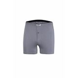 Yıldız Erkek Penye Havlu Bel Düz Boxer 43 - 12 Adet - 3XL - Füme