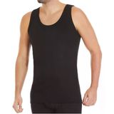 Yıldız Erkek Ribana Renkli Askılı Atlet - 6 Adet - Siyah - 3XL