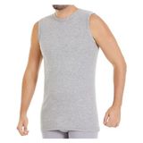 Yıldız Erkek Ribana Sıfır Kol Fanila Atlet - 6 Adet - XL - Gri