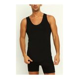 Yıldız Erkek Süprem Atlet - 135-136 - 1 Adet Siyah 2Xl