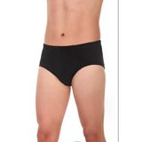 Yıldız Erkek Süprem Pamuklu Slip Külot 130-131 - 6 Adet - L - Siyah