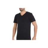 YILDIZ Erkek V Yaka Fanila, Süprem Dokuma, Siyah, XL Beden