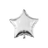 Yıldız Folyo Balon Doğum Günü Parti Balonu Gümüş 18 inc- 45 cm