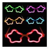 Yildiz Glow Gozluk - Yildiz Sekilli Glow Stick Gozlugu - Glow Partisi Gozluk 12 Adet