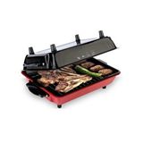 Yıldız Kapaklı Emaye Elektrikli Izgara-yıldız Barbekü Mangal Camsız İb-310021