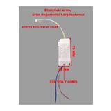 Yıldız Led Avize Trafosu Dc 70-150V 20-40W X 2 İki Modlu