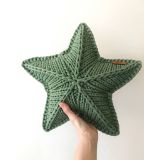 Yıldız Minder Yıldız Yastık Metalik İp Metalik Yün Maccaroni Yarn İpler Metalik Örgü İpleri Metallic Yarn Örme Çanta İpi Parlak İp Örme Çanta İçin İp-YEŞİL Renk