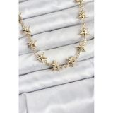Yıldız Model Pirinç Gold Renk Kadın Kolye - Tj-Bko10823 Tg-1395 346985