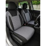 Yıldız Oto Koltuk Kılıfı Nissan Patrol Uyumlu Gri Pamuklu Kumaş Full Ortopedik Oto Koltuk Kılıfı (Tam Takım Ön Arka )