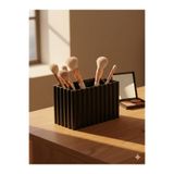 YILDIZ Premium Ribbed Kozmetik Ve Makyaj Fırçası Düzenleyici Organizer Box