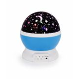 Yıldız Projeksiyon Lambası, Dönen Gece Lambası, Renkli LED Işıklı Galaksi Projektörü, Çocuk Odası ve Bebek Odası İçin Dekoratif Masa Lambası, USB ve Pil ile Çalışan Gece Işığı