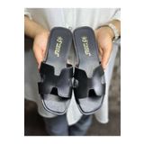 YILDIZ SHOES Kadın Terlik Yazlık Günlük Terlik Deniz Plaj Çeyiz Misafir ev terliği SİYAH