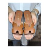 YILDIZ SHOES Kadın Terlik Yazlık Günlük Terlik Deniz Plaj Çeyiz Misafir ev terliği TABA