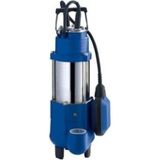 Yıldız Su WQD1100B 1.5 Hp Flatörlü Kirli Atık Temiz Su Açık Vortex Fanlı Dalgıç Drenaj Pompa