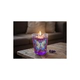 Yıldız Temalı Jel Mum – Meditasyon, Vanilya & Tarçın Kokulu Dekoratif Mum (6x8 cm)