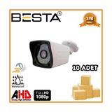 Yıldız Ticaret 2 Mp 1080P 6 Atom LED Bullet Ahd Güvenlik Kamerası 10 Adet Koli