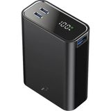 Yıldız Ticaret Mey Ithalat® PW501 20.000 Mah Dijital Göstergeli 2 Adet 45W Type-C ve 22.5W USB Çıkışlı Şarj Pd Hızlı Şarj Powerbank - Siyah - Antrasit