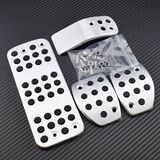 Yıldız Tuning Citroen C3 Metal Manuel Vidalı Pedal Seti 2003-2023 - Siyah - Gri