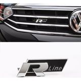 Yıldız Tuning Passat B8.5 R-Line Panjur Logosu Rline Yapıştırmalı - 1 - Gümüş